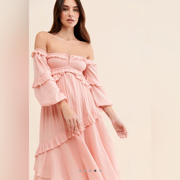 Spell & The Gypsy Clementine Mermaid Maxi Dress – Size L - Picture 6 of 11